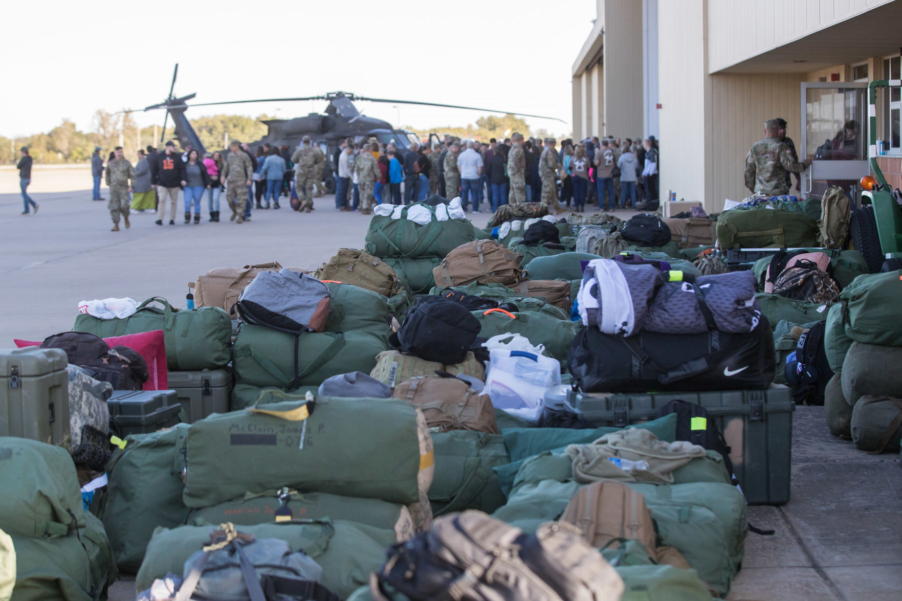 Okla National Guard Sendoff